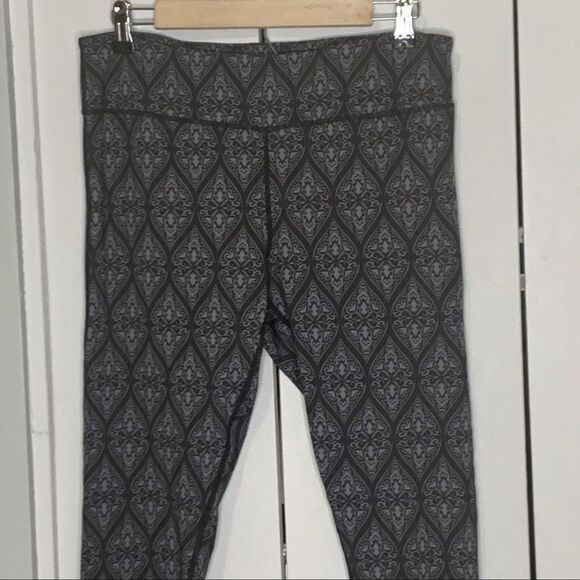 INNER SPIRIT Womens Yoga Active Leggings Size L Gray Charcoal - Picture 12 of 14